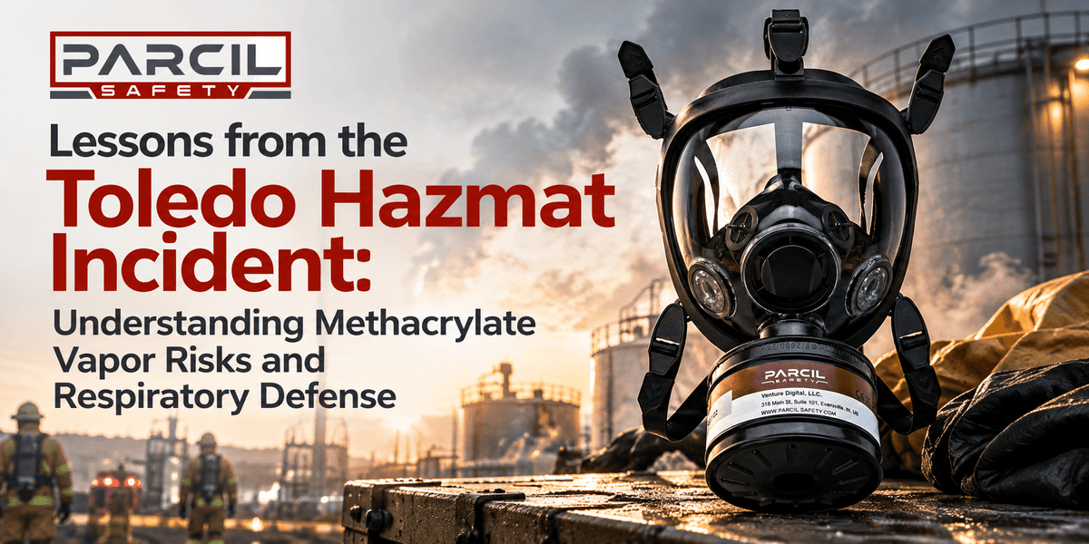 Lessons from the Toledo Hazmat Incident: Understanding Methacrylate Vapor Risks and Respiratory Defense - Parcil Safety