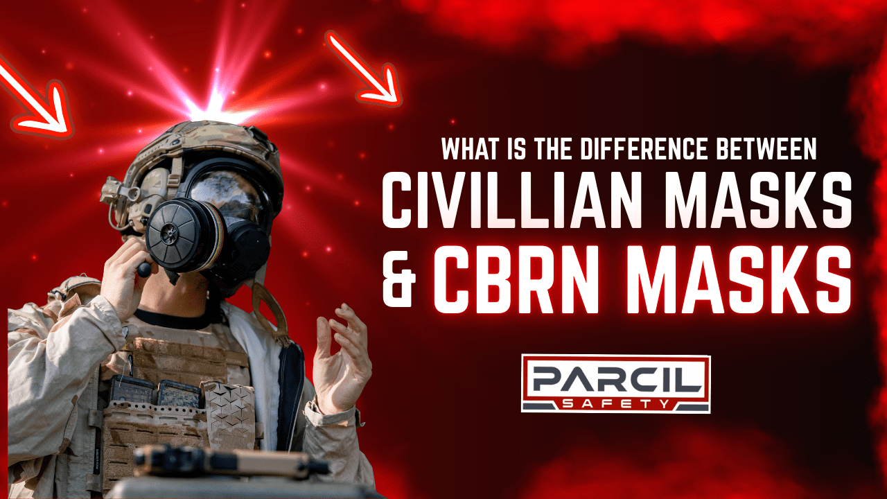 What Is the Difference Between CBRN and Civilian Gas Masks? - Parcil Safety