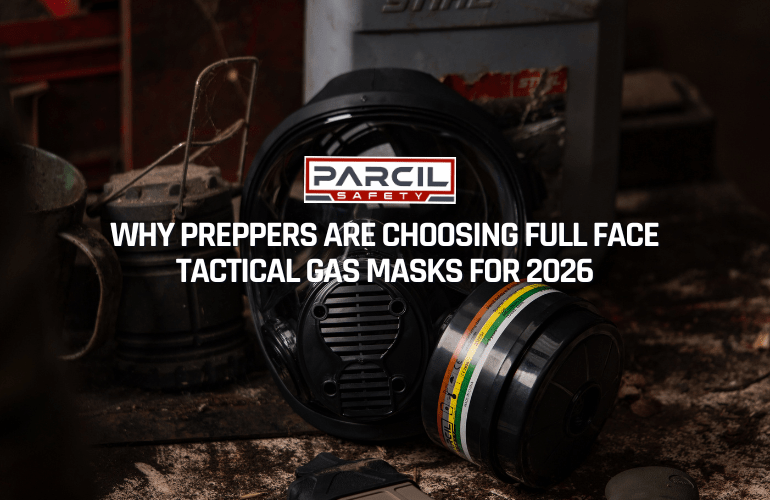 Why Preppers Are Choosing Full Face Tactical Gas Masks for 2026 - Parcil Safety