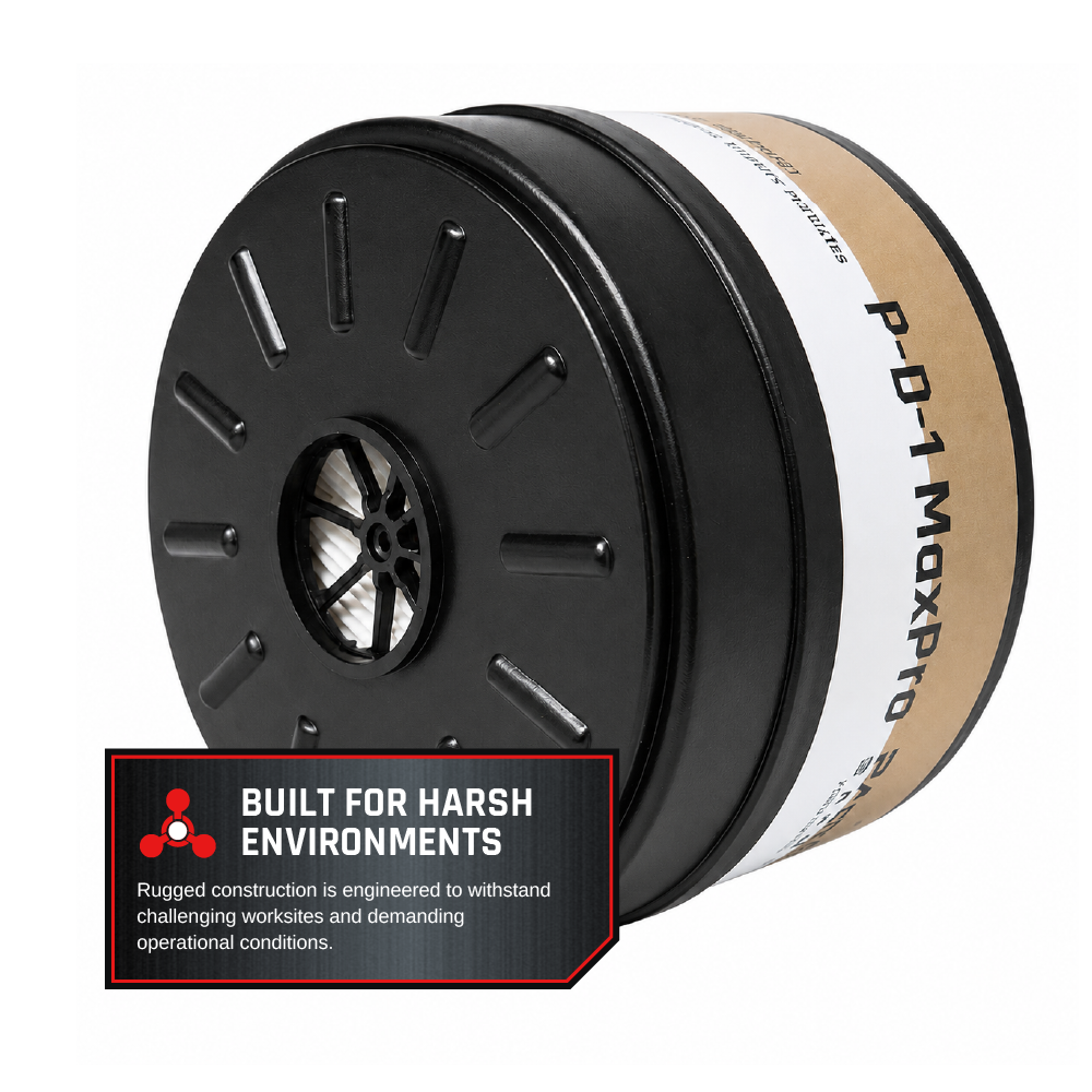 P-D-1 40MM A2P3 R Canister - Combination Organic Vapor and Particulate Filter