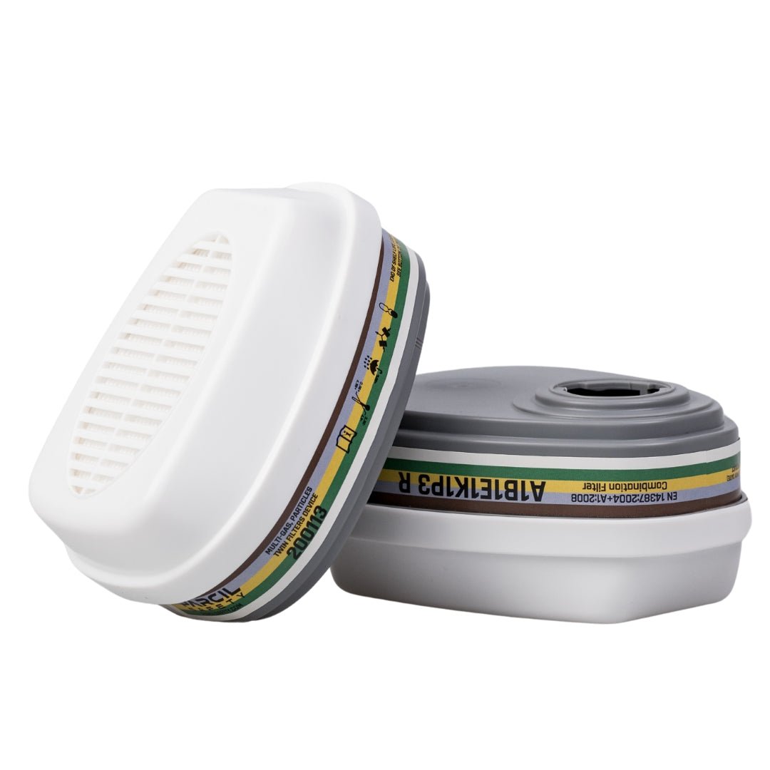 MaxPro P - 3 - O Filter Cartridge Bayonet ABEK1P3 Filter Set - 2 - Pack - Fits all Bayonet - Style Respirators - Parcil SafetyFiltersFiltersParcil Safety