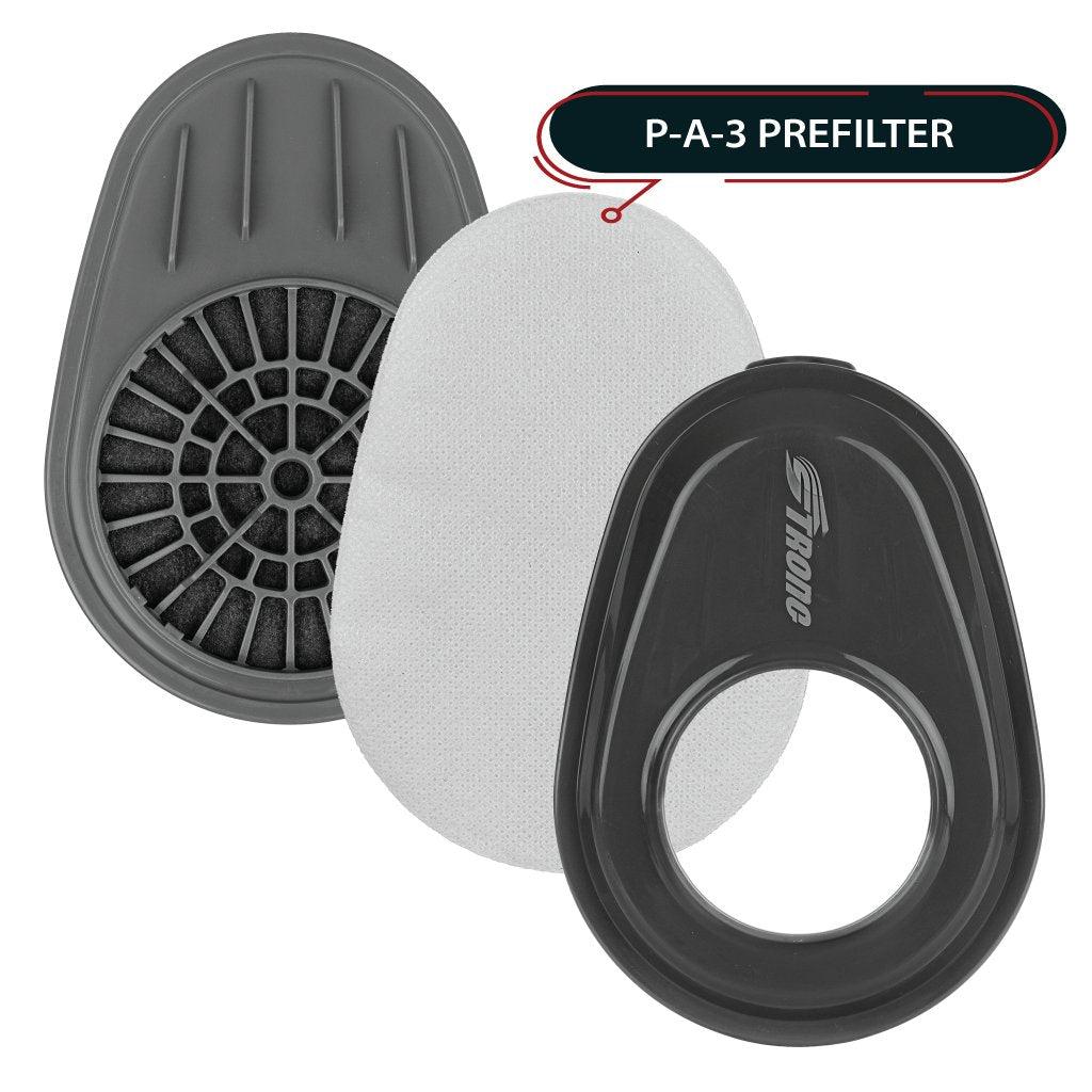 Pre - filter Set - P - A - 3 Replacement Prefilters (10 Pack) - Parcil Safety