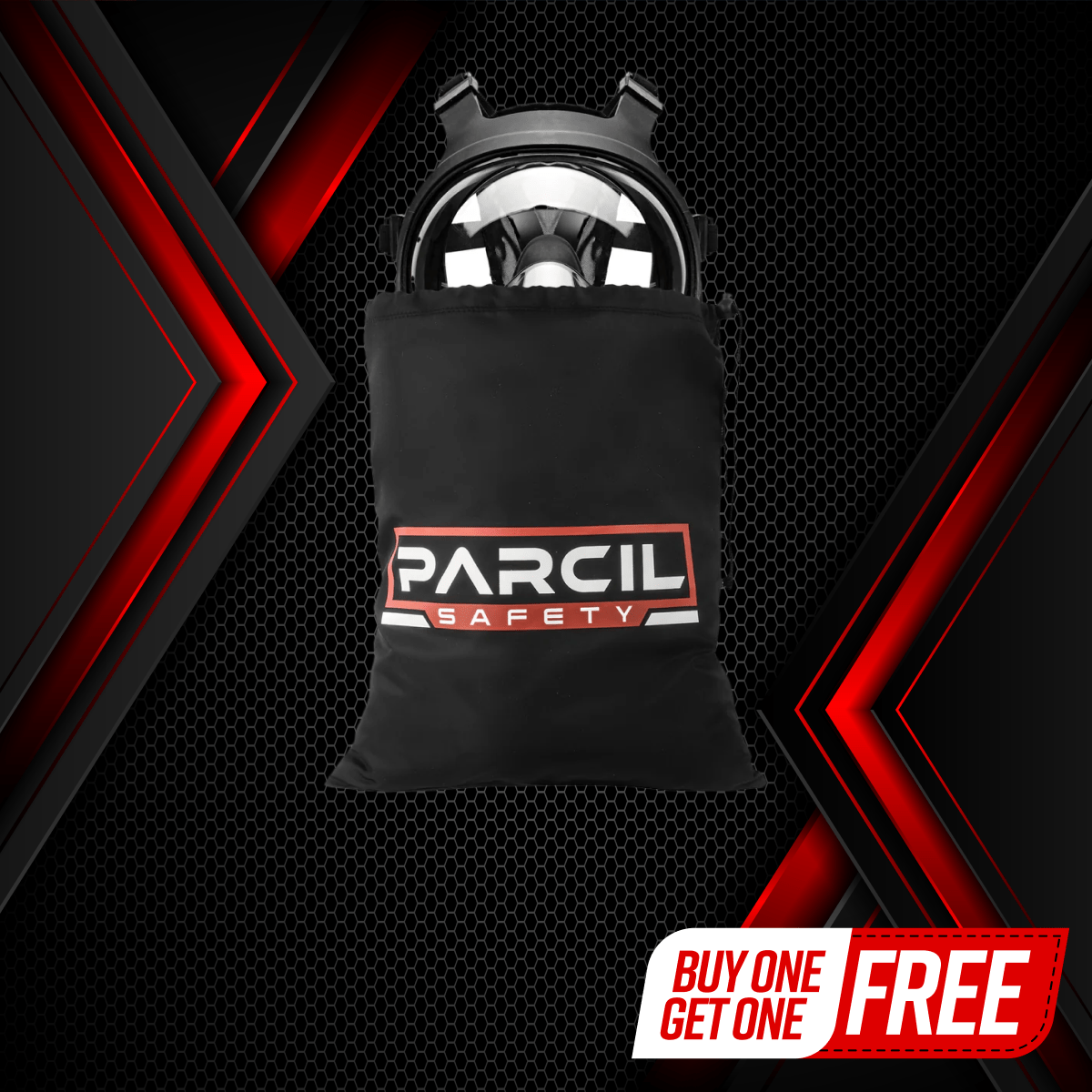 Respirator Storage Bag - Gas Mask Pouch for PD - 100, PD - 101, ST - 100X & NB - 100 Full Face Respirators & T - 60, T - 61, and AG - 100 Half Face Respirators - Parcil SafetyParcil Safety