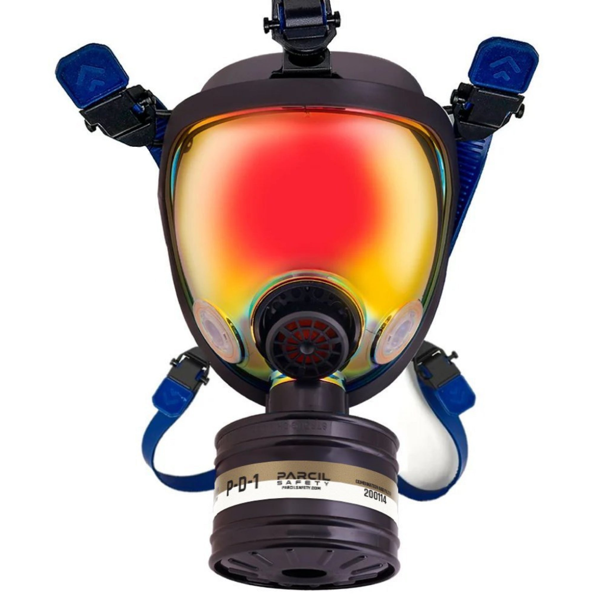 ST - 100X Clear Full - Face Survival Gas Mask with Organic Vapor and Particulate Protection - Parcil SafetyGas MasksGas MasksParcil Safety
