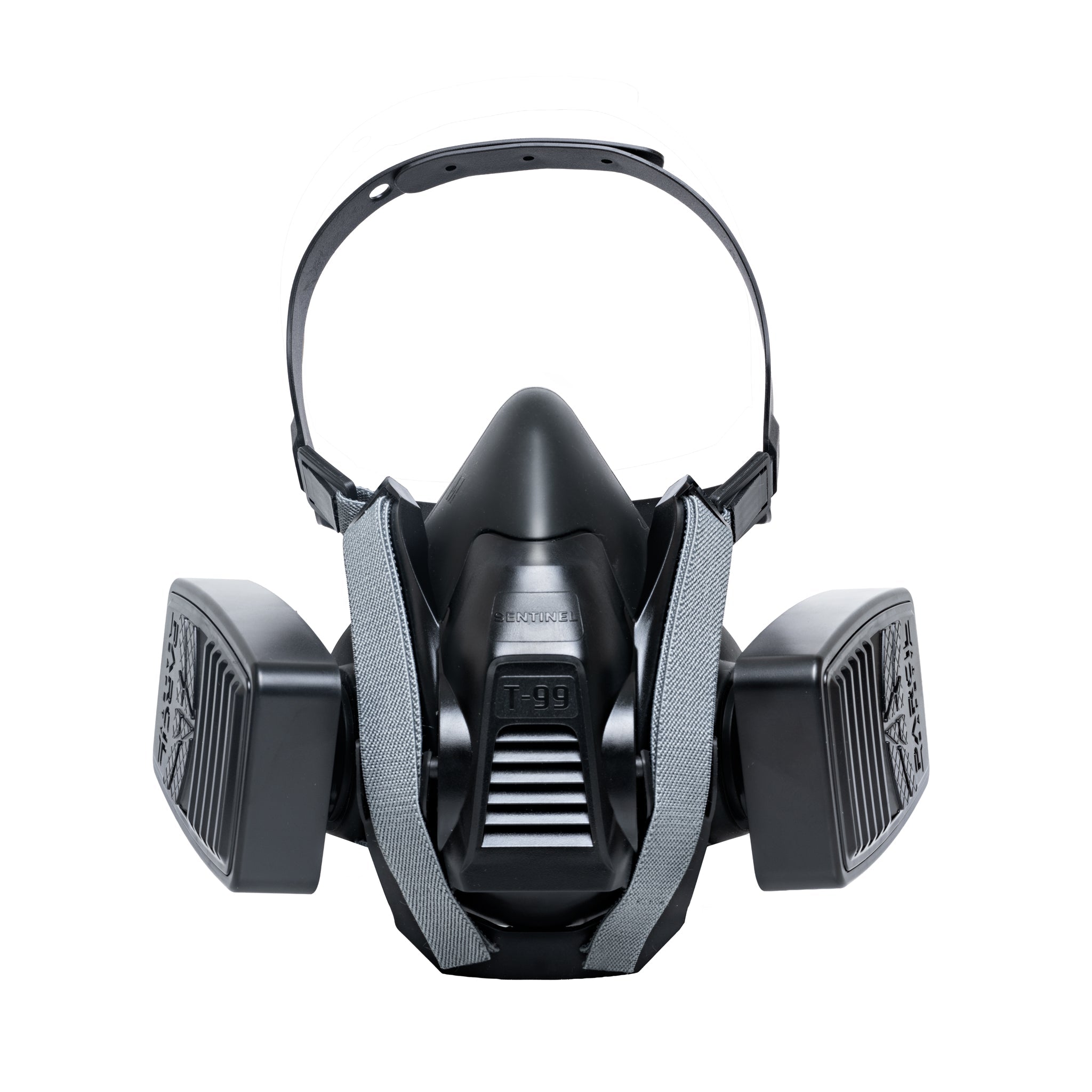 T-99 Sentinel Tactical Half Face Respirator with T-P-3 Low-Profile Cartridges - Parcil SafetyParcil Safety