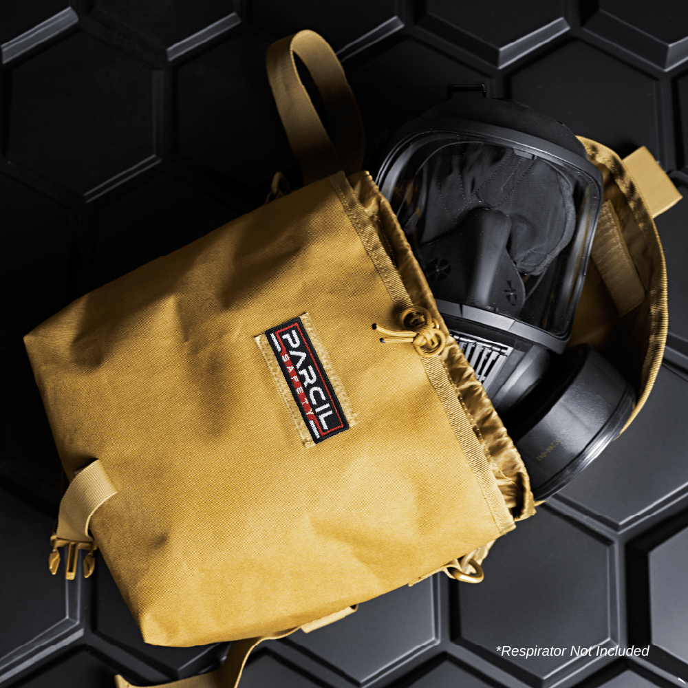 Tactical Carry Bag for Full-Face Gas Masks & Respirators - Parcil SafetyParcil Safety