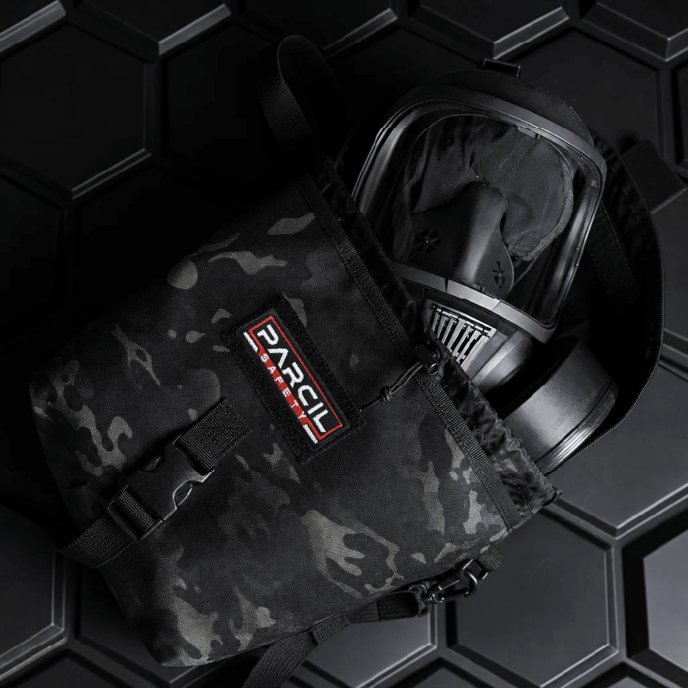 Tactical Carry Bag for Full-Face Gas Masks & Respirators - Parcil SafetyParcil Safety