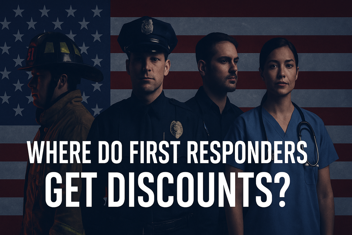 Where Do First Responders Get Discounts?