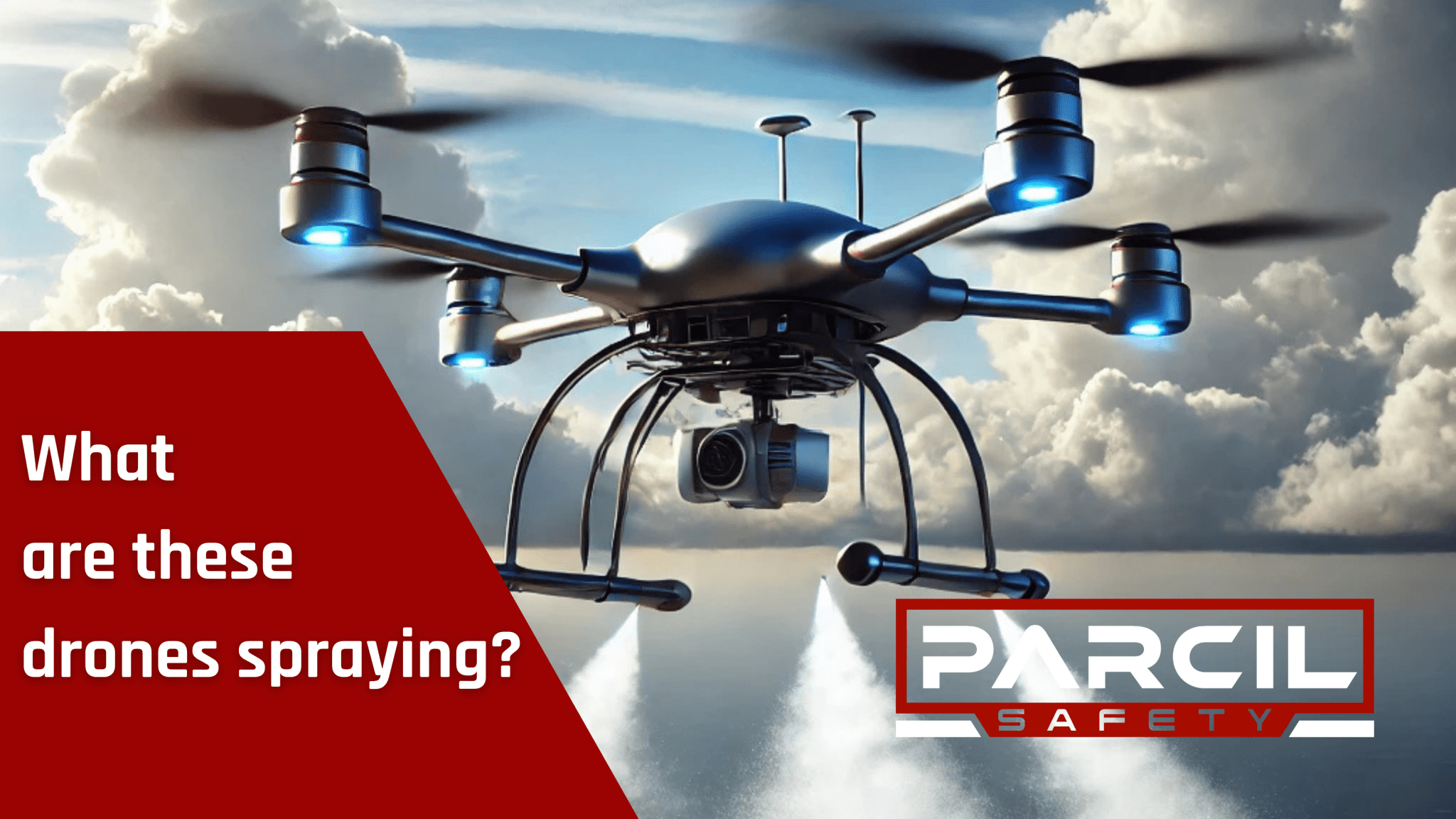 Are Drones Spraying Something? What We Know About Drone Sightings and Whether You Should Get Prepared with a Gas Mask - Parcil Safety