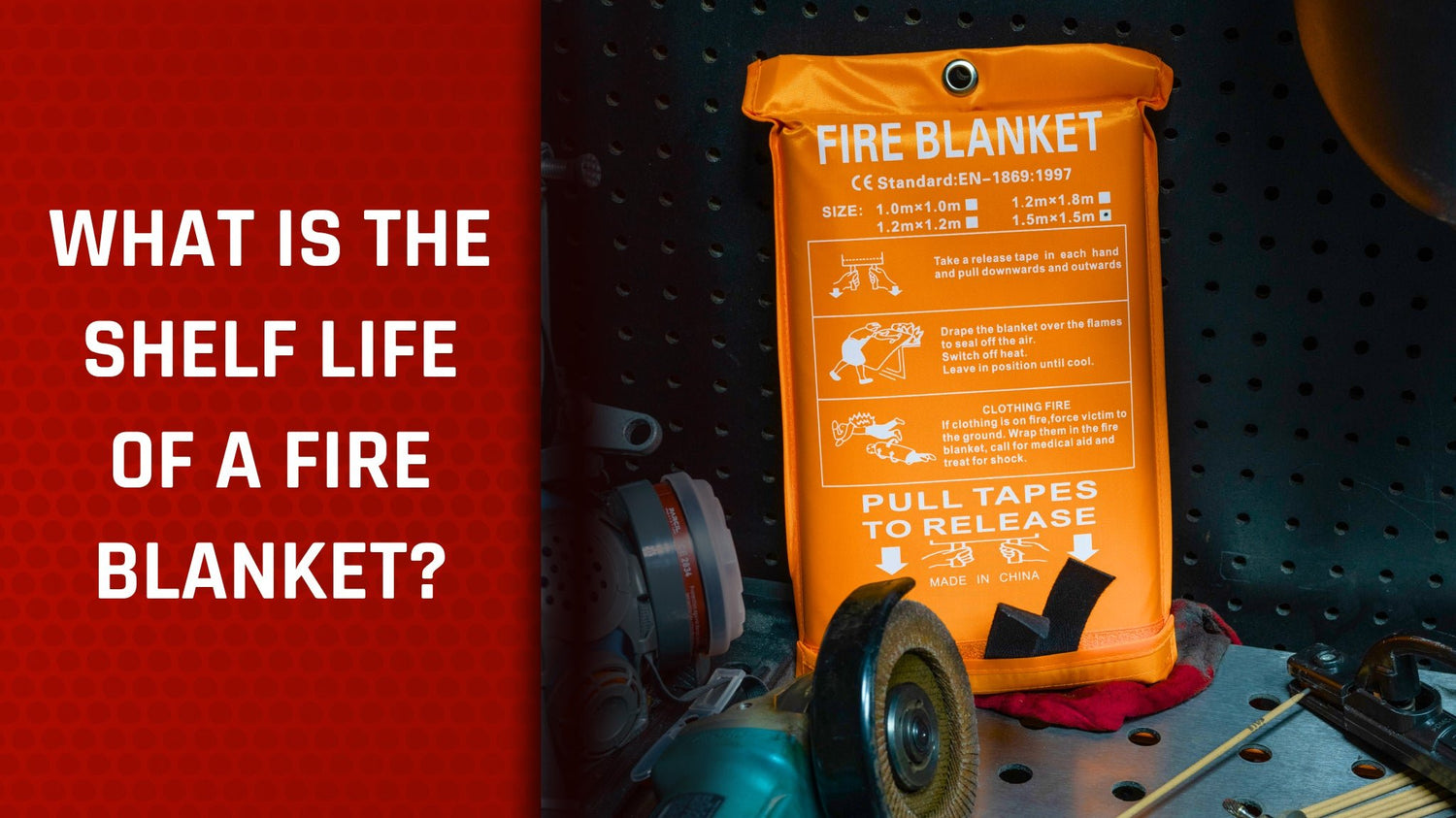 What is the Shelf Life of a Fire Blanket? - Parcil Safety