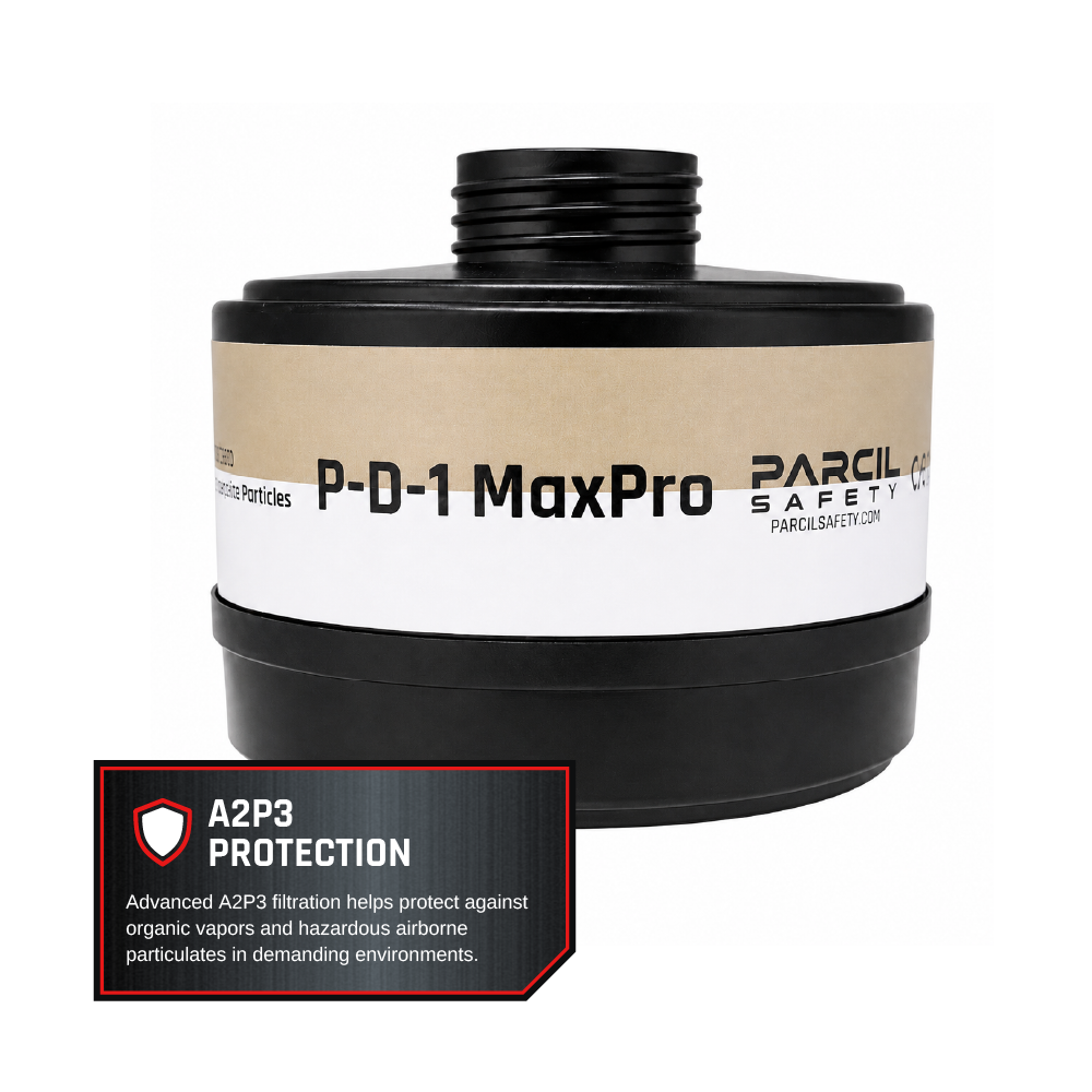 P-D-1 40MM A2P3 R Canister - Combination Organic Vapor and Particulate Filter