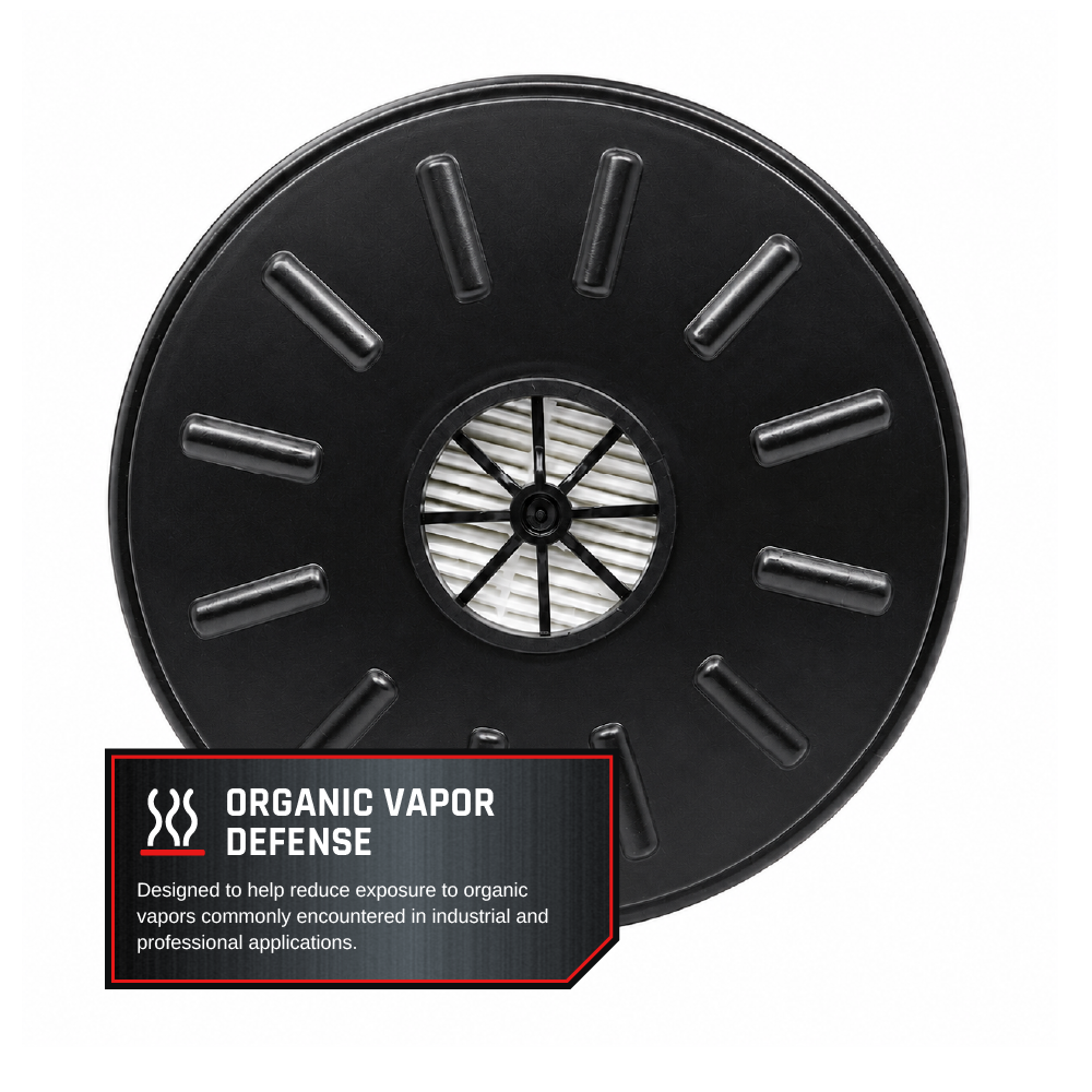 P-D-1 40MM A2P3 R Canister - Combination Organic Vapor and Particulate Filter