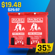 PD452 Emergency Fire Extinguisher Blanket (Set of 2) Image