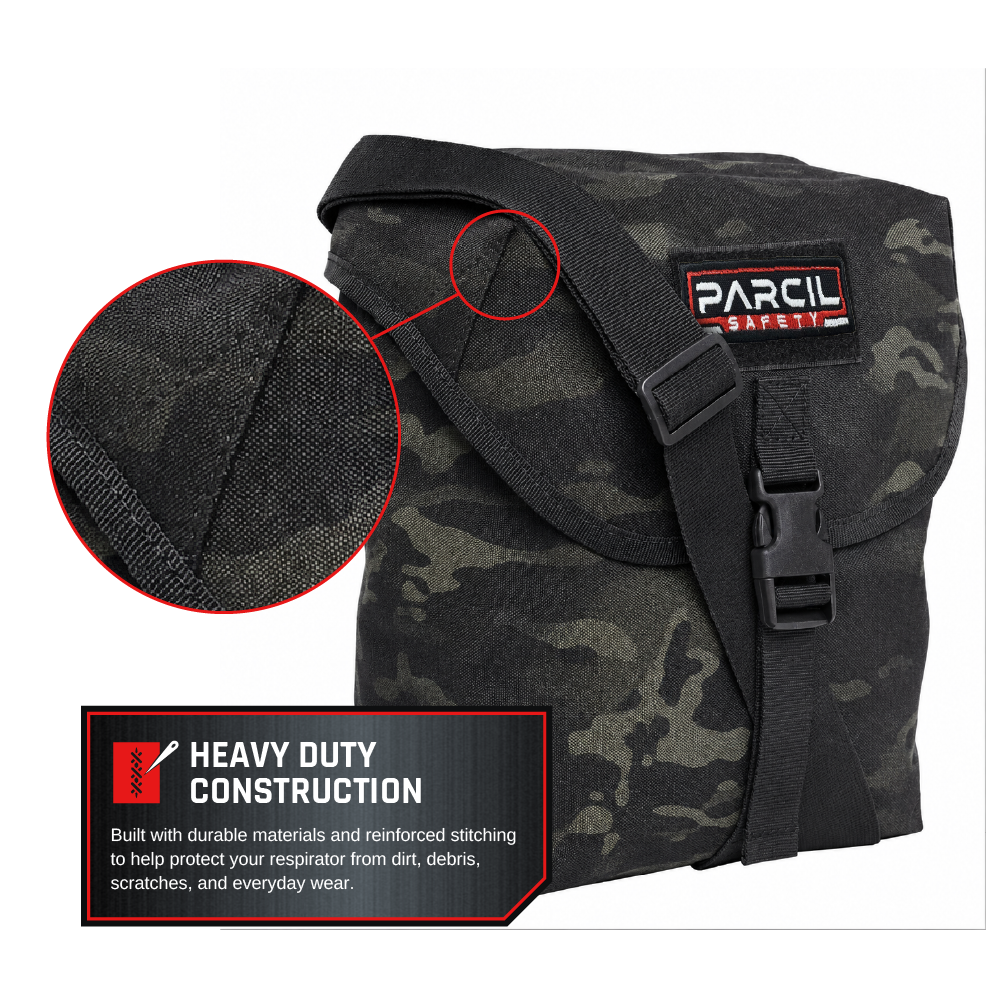 Tactical Carry Bag for Full-Face Gas Masks & Respirators