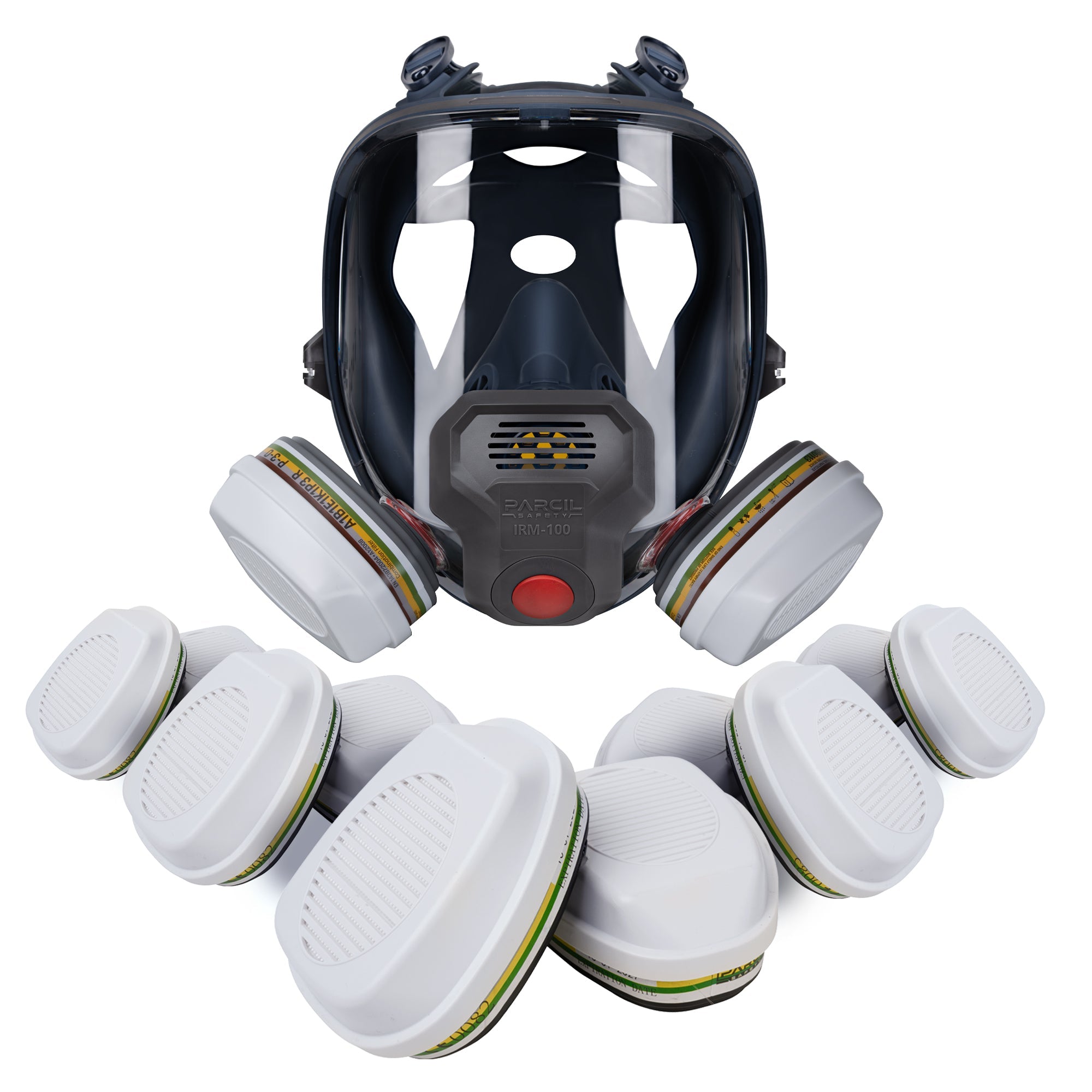 5 MaxPro P - 3 - O Filter Cartridge Bayonet ABEK1P3 Filter Set - FREE IRM - 100 Industrial Respirator Mask! - Parcil SafetyParcil Safety