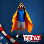 Adult Fire Escape Cape - FEC-100 Large Silicone Coated Fire Resistant Blanket Image