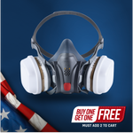 T-61 Half-Face Respirator with A2P3 R DualGuard Combination Cartridge Image
