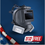 WF-101 Pro Auto-Darkening Welding & Grinding Full-Face Respirator with O-A-X Cartridge Image