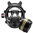 NB-100 Tactical Gas Mask - Full Face Respirator with 40mm Defense Filter Image