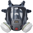 IRM-100 Industrial Full-Face Respirator with P-3-0 ABEK1P3 Combination Cartridge Set Image