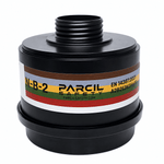N-B-2 Advanced Multi-Gas & Mercury Vapor Protection 40mm Canister A2B2E2K2HgP3 R - Fits NATO 40mm Gas Masks Image