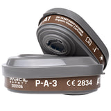 P-A-3 Bayonet Cartridge with A1 Organic Vapor (OV) P2 Particulate Filtration