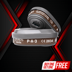 P-A-3 Bayonet Cartridge with A1 Organic Vapor (OV) P2 Particulate Filtration Image