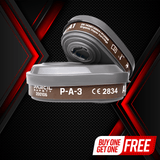 P-A-3 Bayonet Cartridge with A1 Organic Vapor (OV) P2 Particulate Filtration