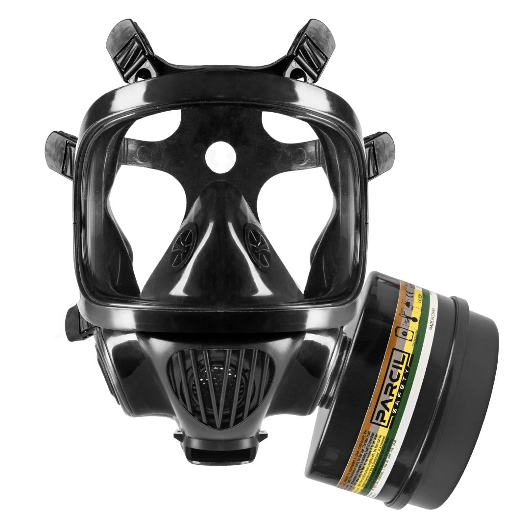 Pre - Sale CS - 100 Tactical Gas Mask with N - B - 1 Defense Canister - Parcil SafetyParcil Safety