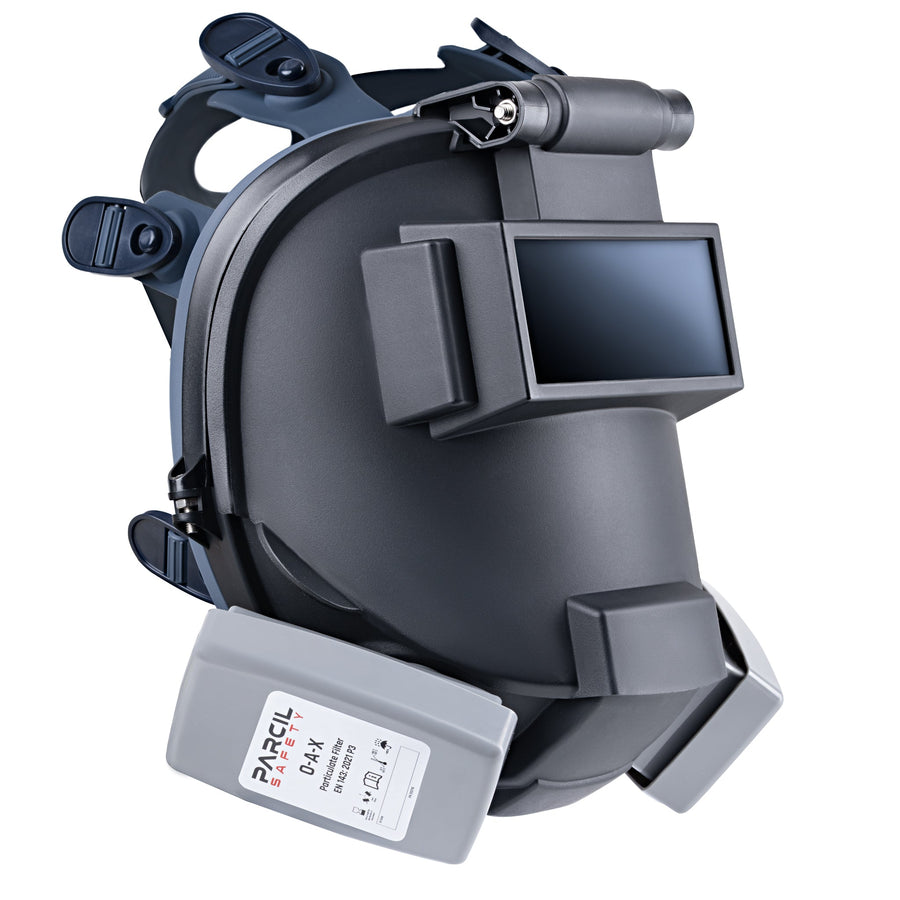 Pre - Sale WF - 100 Welding Industrial Full - Face Respirator with O - A - X Cartridge - Parcil SafetyParcil Safety