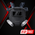 WF-100 Welding & Grinding Industrial Full-Face Respirator with O-A-X Cartridge Image