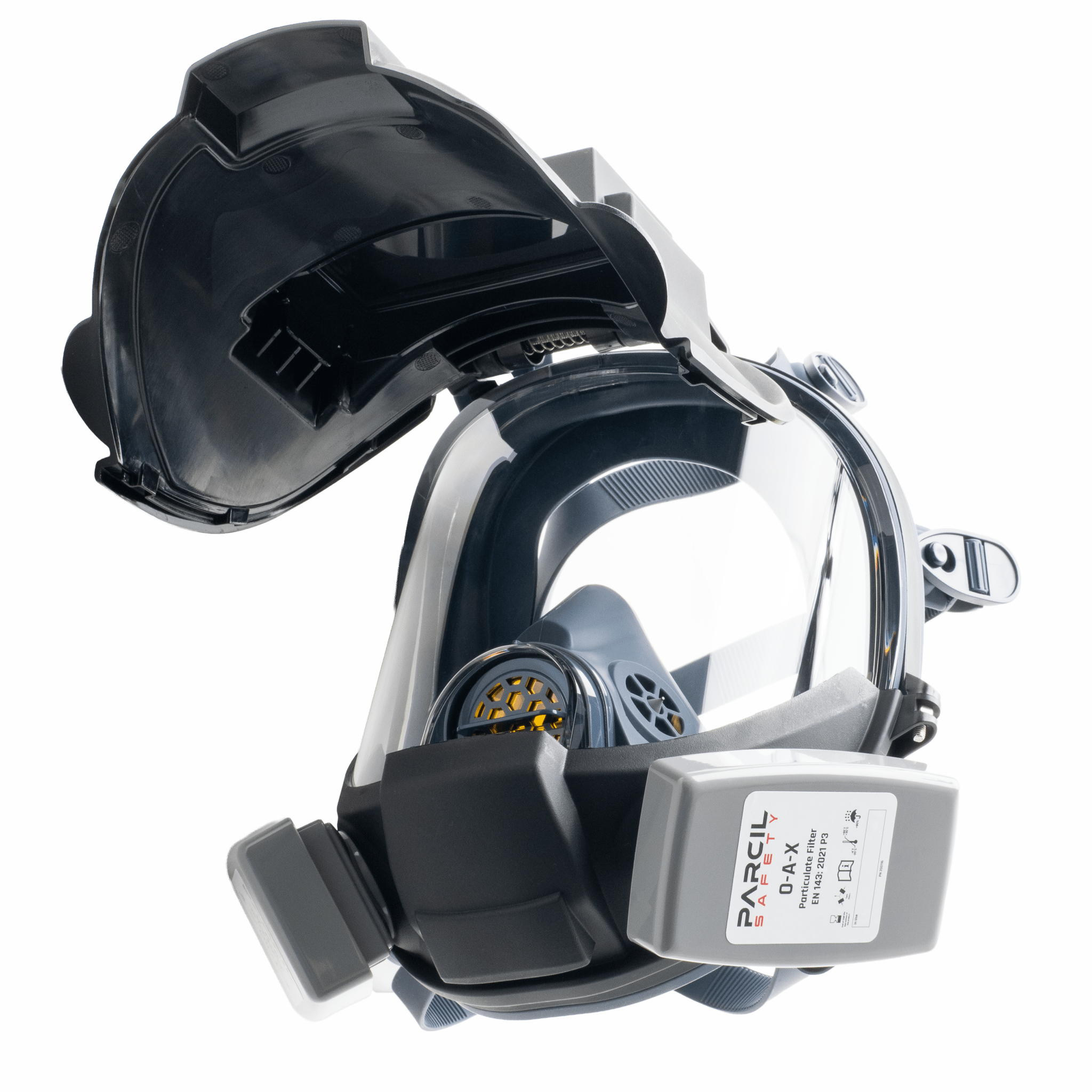 WF - 100 Welding & Grinding Industrial Full - Face Respirator with O - A - X Cartridge - Parcil SafetyParcil Safety
